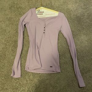 Hollister Must Have Collection Purple Long Sleeve